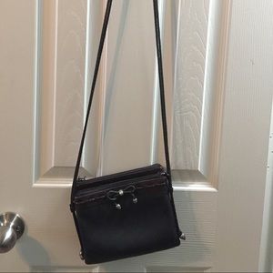 Brighton leather cross body purse